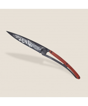 Kapesní nůž Deejo 1GB153 Tattoo Black 37g coralwood Fox Kapesní nůž Deejo 1GB153 Tattoo Black 37g coralwood Fox