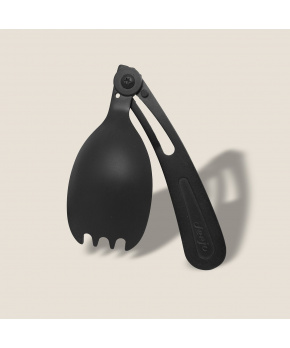 Spork Deejo YGN000 39g Black Naked Lžíce a vidlička v jednom Spork Deejo YGN000 39g Black Naked Lžíce a vidlička v jednom