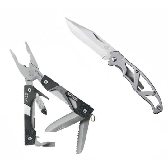 Set Gerber Multitool Vise + nůž Gerber Paraframe Minii