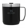 STANLEY Termohrnek The Stay-Hot Camp mug 350 ml/12oz Matte Black Pebble