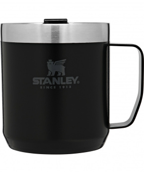STANLEY Termohrnek The Stay-Hot Camp mug 350 ml/12oz Matte Black Pebble