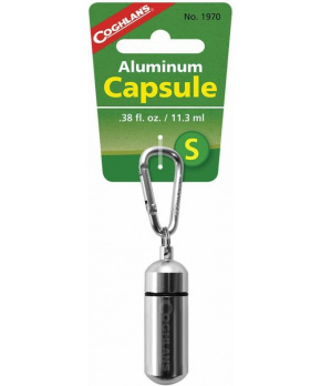 Coghlan´s pouzdro Aluminium Capsule Small Silver Coghlan´s pouzdro Aluminium Capsule Small Silver