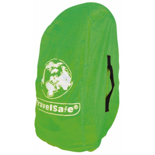 TravelSafe pláštěnka přes batoh Combipack L fluor green