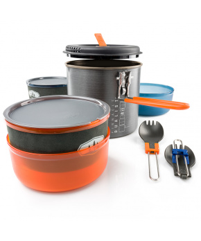 Sada Nádobí pro Dva GSI Outdoors Pinnacle Dualist II 1,8l