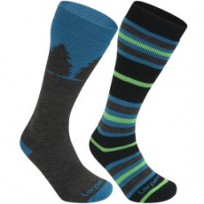 Podkolenky Lorpen S2WLN SKI/SNOWBOARD MERINO 2PACK M_S2WLN_M Podkolenky Lorpen S2WLN SKI/SNOWBOARD MERINO 2PACK M_S2WLN_M