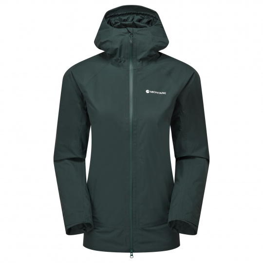 Montane FEM DUALITY LITE JACKET-DEEP FOREST-UK10/S dámská bunda tmavě zelená Montane FEM DUALITY LITE JACKET-DEEP FOREST-UK10/S dámská bunda tmavě zelená