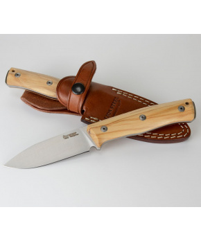 Nůž s pevnou čepelí LionSteel B35 UL čepel ocel Sleipner,rukojeť olivové dřevo,pouzdro Nůž s pevnou čepelí LionSteel B35 UL čepel ocel Sleipner,rukojeť olivové dřevo,pouzdro