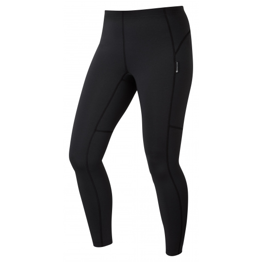 Montane FEM DART THERMO LONG JANES-BLACK-UK16/XL dámské termo kalhoty černé