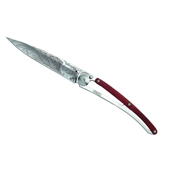 Deejo 1AB105 Tattoo Mirror 37g, coralwood, Eagle