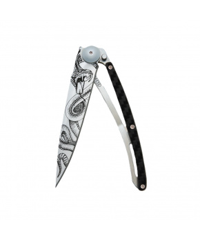 Kapesní nůž Deejo 1CC209 Tattoo 37g carbon fiber Snake