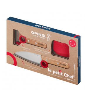 Dětský kuchařský set Opinel Le Petit Chef Red