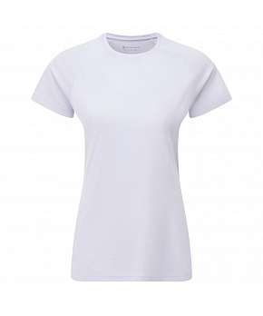 Montane FEM DART T-SHIRT-LILAC HAZE-UK14/L dámské triko šedofialové