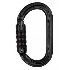 Petzl OK TRIACT LOCK karabina ovál s automatickou pojistkou ČERNÁ Petzl OK TRIACT LOCK karabina ovál s automatickou pojistkou ČERNÁ