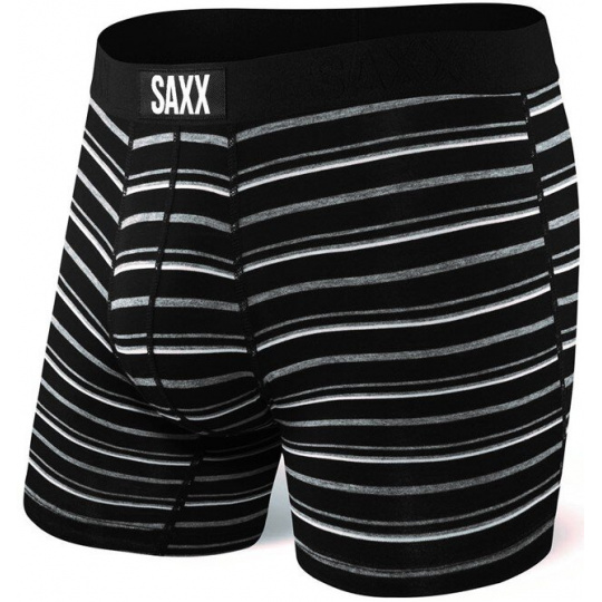 Boxerky Saxx VIBE SUPER SOFT BB black coast stripe