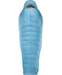 Thermarest BOOST 650 20F/-6C Regular Morning Blue péřový spacák světlemodrý