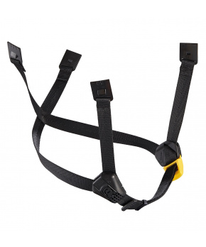 Petzl DUAL podbradní pásek pro přilby VERTEX a STRATO žlutočerný standardní