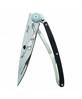 Kapesní nůž Deejo 1CB095 Tattoo 37g ebony wood Rugby