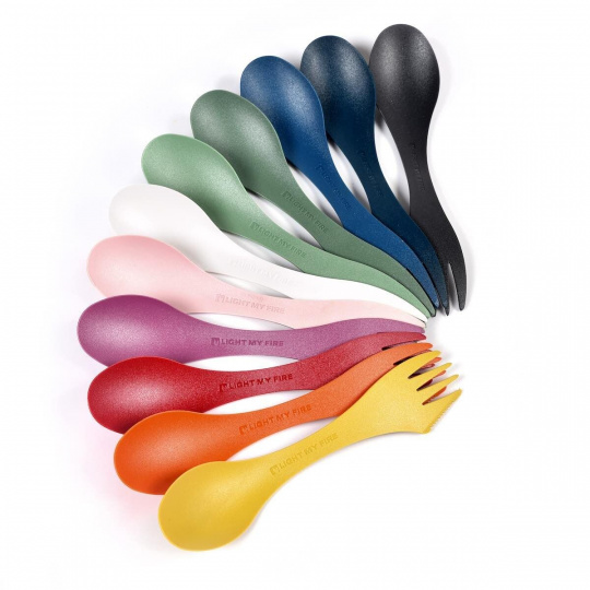 Light My Fire Spork Original Mega Pack 11 ks – sada příborů z bioplastu