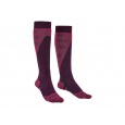 Ponožky Bridgedale Ski Midweight+ Women's Plum / Berry