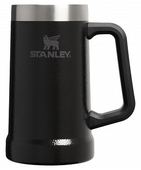 STANLEY Korbel na pivo The Big Grip Beer Stein 700 ml/24oz Hammertone Black