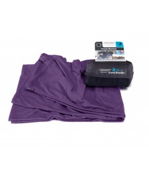Cocoon cestovní deka Coolmax eggplant