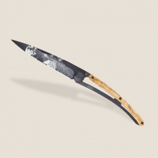 Deejo 1GB135 Black tattoo 37g, olive wood, howling Deejo 1GB135 Black tattoo 37g, olive wood, howling