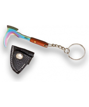 Joker přívěsek Scythe Axe Damascus Imitation Rainbow 62 mm