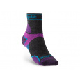 Bridgedale Trail Run LW T2 MS 3/4 Crew Women's charcoal/purple/260