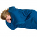 Lifeventure Polycotton Sleeping Bag Liner; navy; rectangular