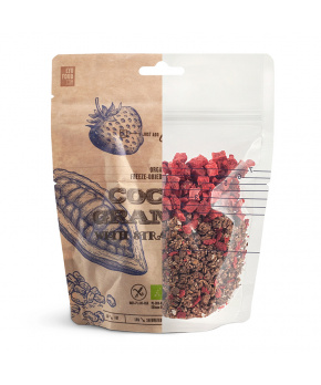 Lyofood Bistro Kakaová granola s jahodami Lyofood Bistro Kakaová granola s jahodami