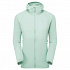 Montane FEM FEATHERLITE HOODIE-SEA MIST-UK8/XS dámská bunda mentolová
