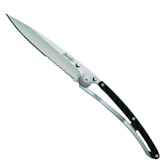 Deejo 1CC500 Serration, titan, carbon