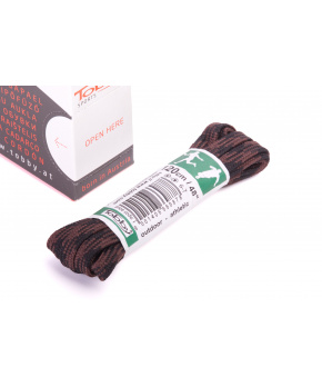 Tkaničky ploché Tobby 0802-87 black-brown multipack Tkaničky ploché Tobby 0802-87 black-brown multipack