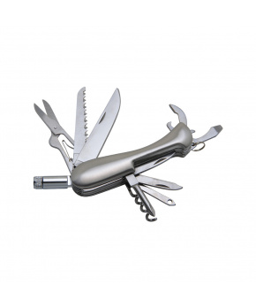 Multifunkční nůž s LED svítilnou Baladeo ECO164 Barrow 12 funkcí , čepel nerezová ocel,rukojeť nerezová ocel