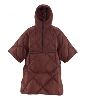 Thermarest HONCHO PONCHO DOWN Burgundy péřové pončo vínové Thermarest HONCHO PONCHO DOWN Burgundy péřové pončo vínové