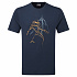 Montane ABSTRACT MOUNTAIN T-SHIRT-ECLIPSE BLUE-S pánské triko modré