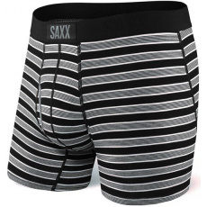 Boxerky Saxx ULTRA SSOFT BB FLY black crew stripe