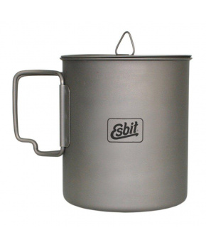Titanový hrnec Esbit 750 ml.