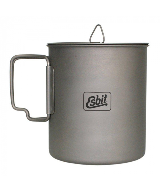 Titanový hrnec Esbit 750 ml.