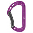 Petzl SPIRIT BENT fialová karabina - prohlý zámek