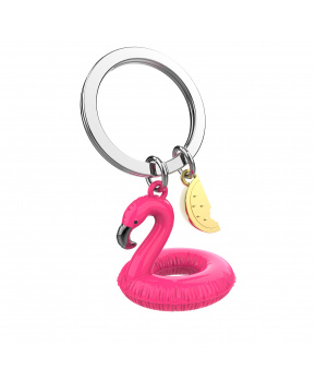 MTM Klíčenka Flamingo růžová