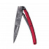 Kapesní nůž Deejo 1GM038 Tattoo Aluminium 37g aluminium red Firefighter