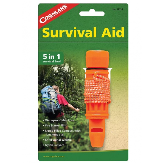 Coghlan´s nouzová sada Survival Aid 5 v 1