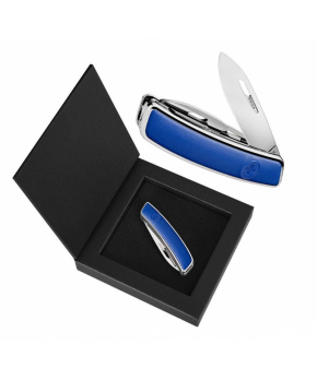 Swiza luxusní kapesní nůž D03 Leather blue Swiza luxusní kapesní nůž D03 Leather blue