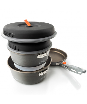 Sada Nádobí pro Dva GSI Outdoors Pinnacle Base Camper Small