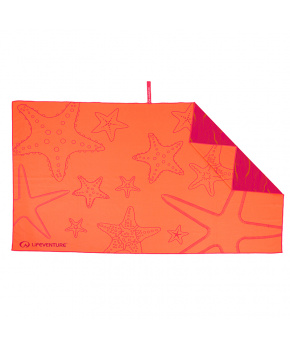 Lifeventure Recycled SoftFibre Trek Towel; starfish Lifeventure Recycled SoftFibre Trek Towel; starfish