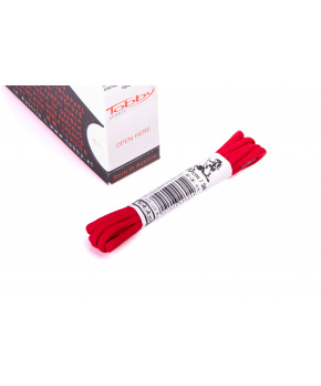 Tkaničky kulaté Tobby 0242-6050 red multipack