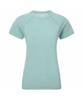 Montane FEM DART T-SHIRT-SEA MIST-UK14/L dámské triko mentolové
