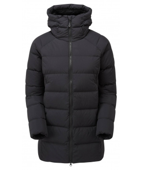 Montane FEM TUNDRA HOODIE-BLACK-UK14/L dámský kabát černý Montane FEM TUNDRA HOODIE-BLACK-UK14/L dámský kabát černý