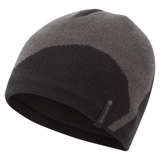 Montane LOGO BEANIE-BLACK-ONE SIZE unisex čepice černá